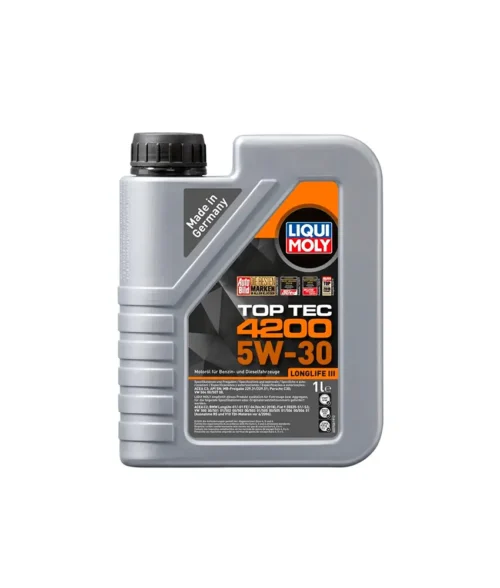 LIQUI MOLY 5W30 TOP TEC 4200, Galón 1Lt. – Aceite de Motor antifricción
