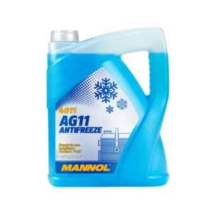MANNOL ANTICONGELANTE AG11 (G11) LONGTERM 4011, 5LT – Refrigerante 50/50, azul