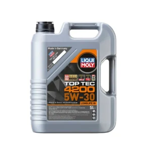 LIQUI MOLY 5W30 TOP TEC 4200, Galón 5Lt. – Aceite de Motor antifricción